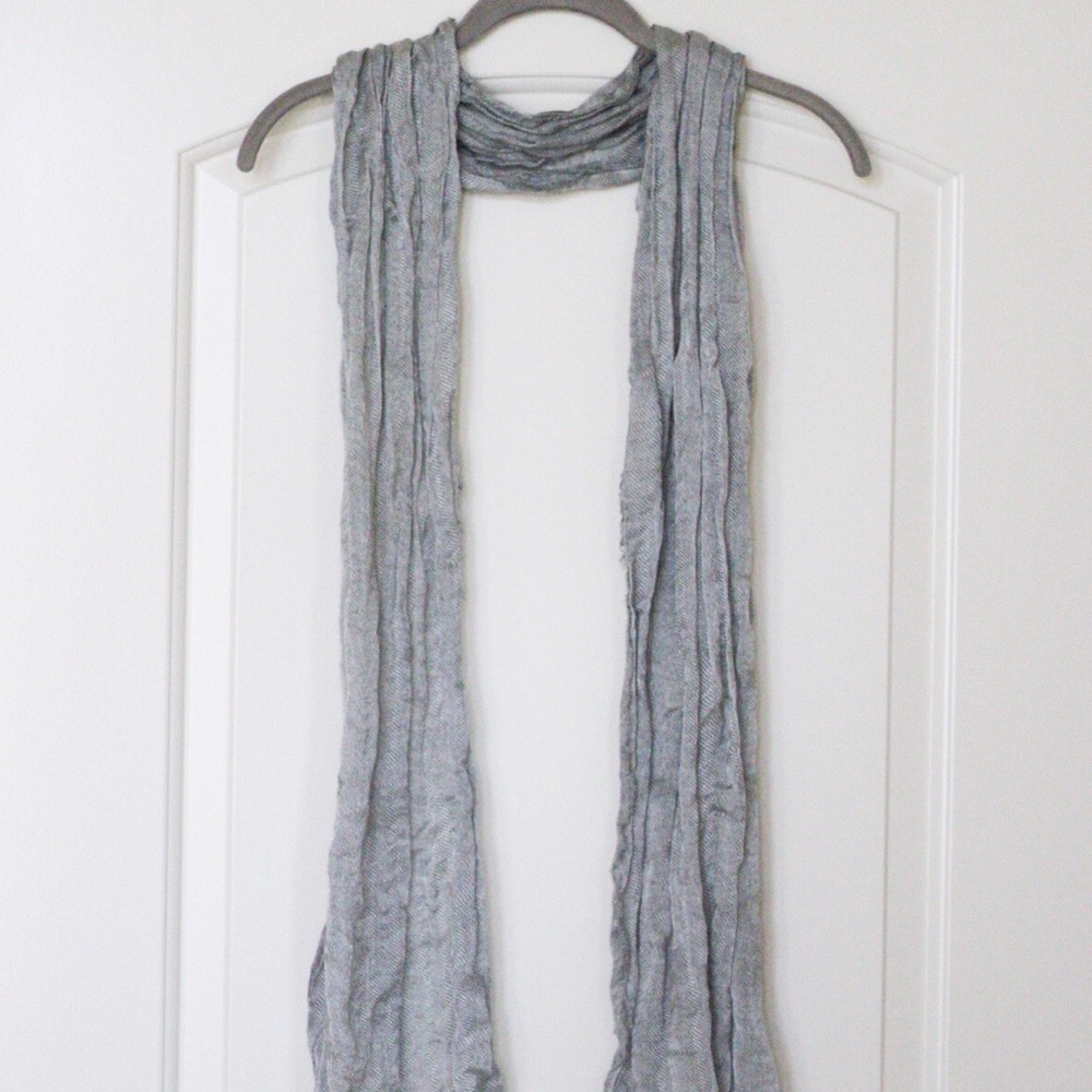 Grey/Silver J. Crew Scarf